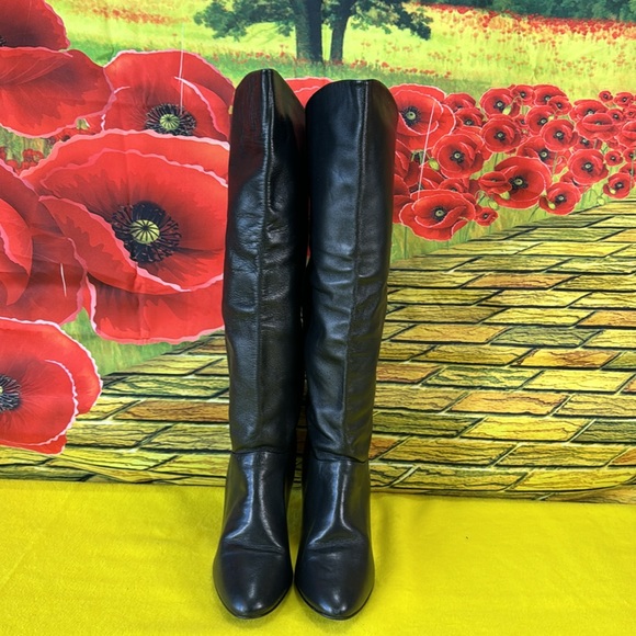 Made in Brazil tall vintage leather boots - Picture 2 of 8
